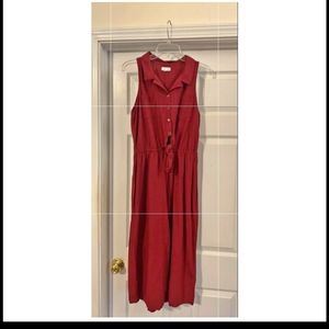 Women's maroon colour jumpsuit